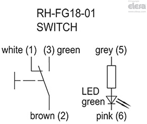 RH-FG18-01 - One push button