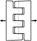 CFF-B - Nickel-plated brass bosses with threaded hole