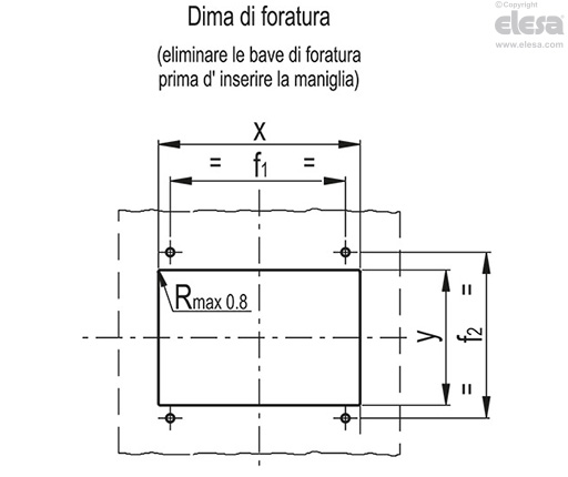 MPR - Maniglie ripiegabili da incasso