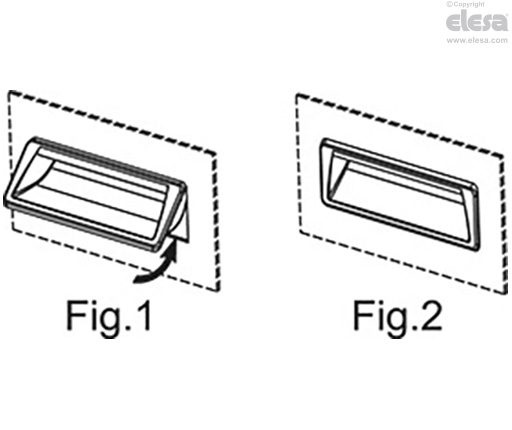 PR-PF-AE-V0 - Flush pull handles