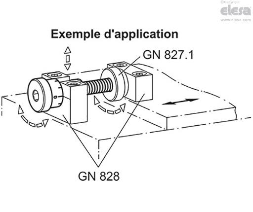 GN 827 - Vis de réglage
