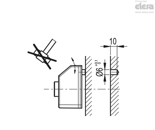 DD51-E - Electronic digital position indicator