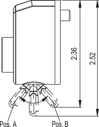 DD51 (inch sizes) - Mechanical position indicators