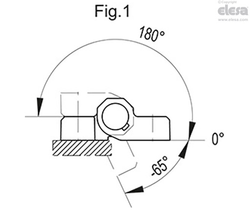 CFM-PCN-SH - Pass-through holes for countersunk-head screws