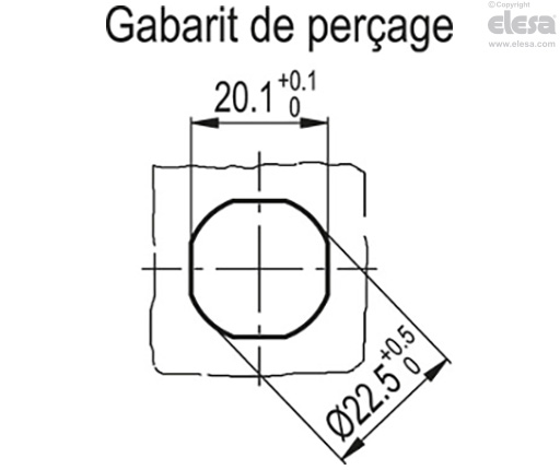 CQT.FM-CR - Verrou quart de tour