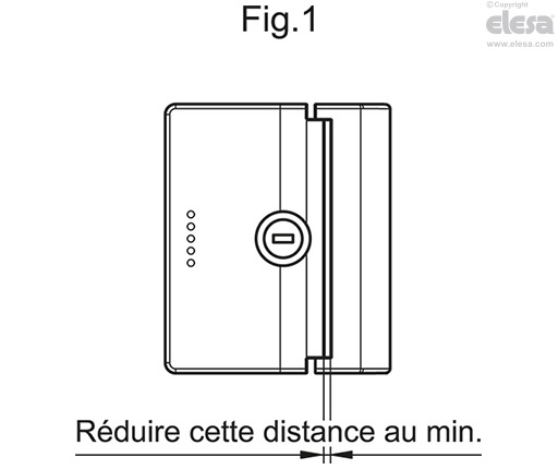 ESC - Poignée de fermeture