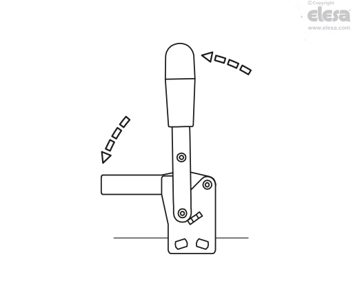 MVB. - Vertical toggle clamps