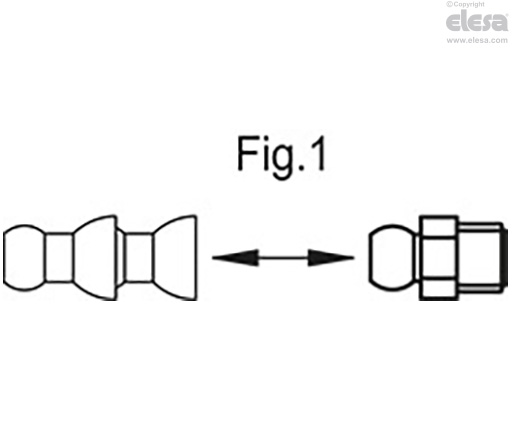 FHJ-BSPT - Filetage conique BSPT