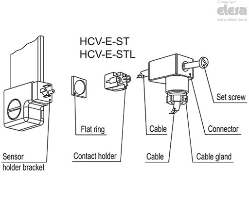 HCV-E-S - Electrical level indicators
