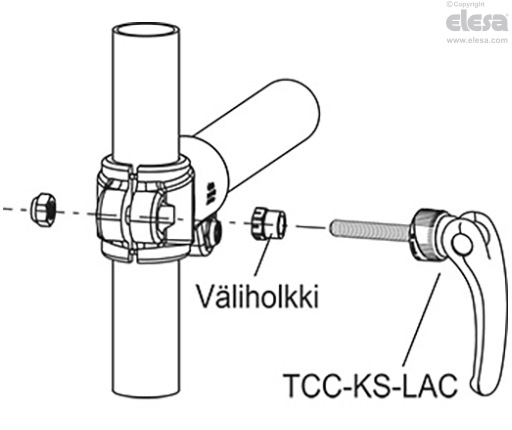 TCC-KS-ERX - Säädettävä kädensija